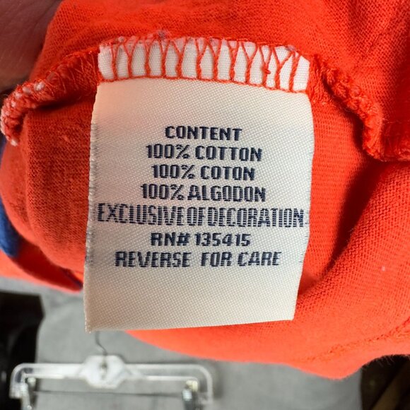 Coogi Australia T-Shirt Mens XL Red Graphic Embroidered Logo Color Block Design - Picture 11 of 13